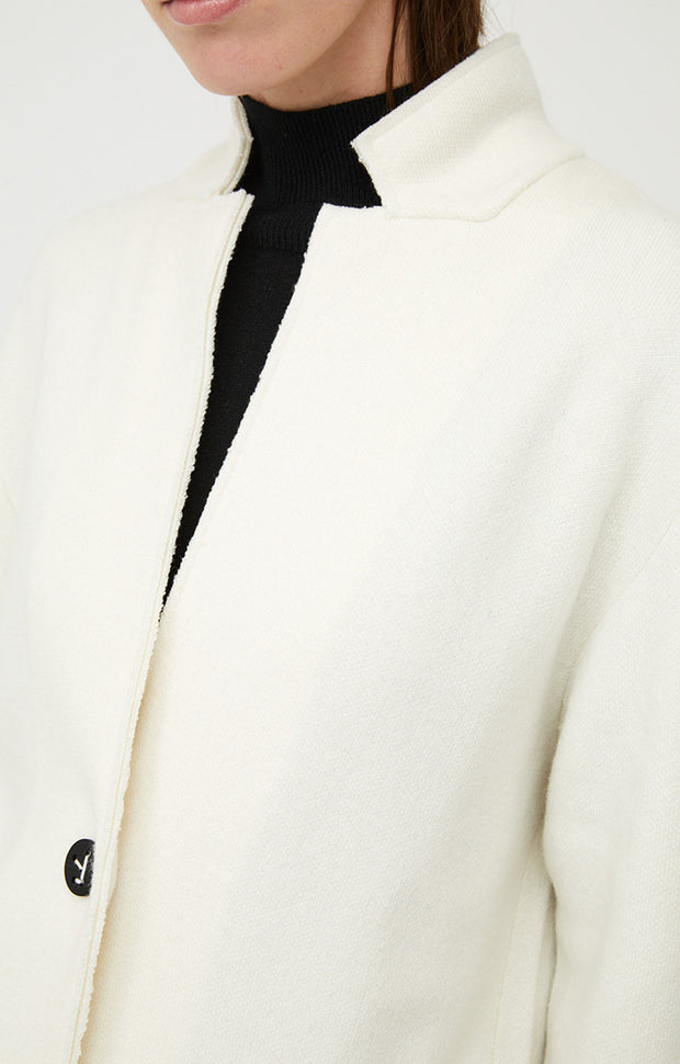Kaya Cashmere Jacket in Ivory