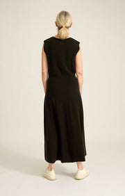 Kia Cashmere Dress in Forest