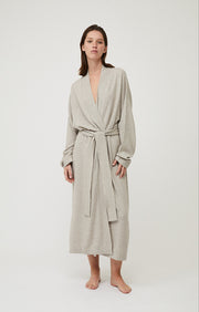 Legere Dressing Gown in Feather