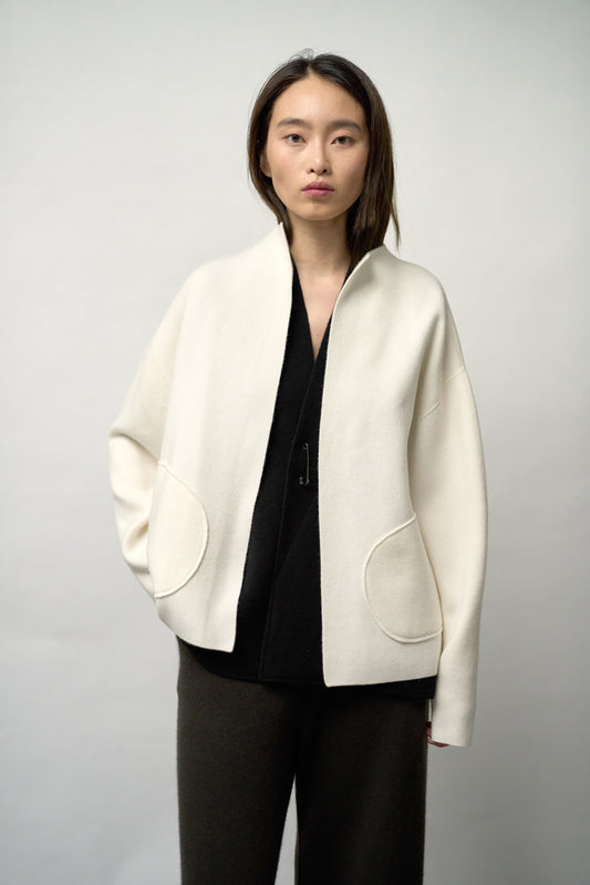 Loro Reversible Jacket in Ivory