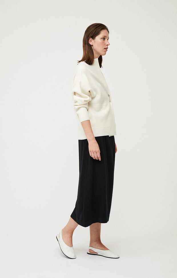 Loro Cashmere Reversible Jacket in Ivory