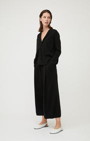 Mandara Cashmere Trousers in Black