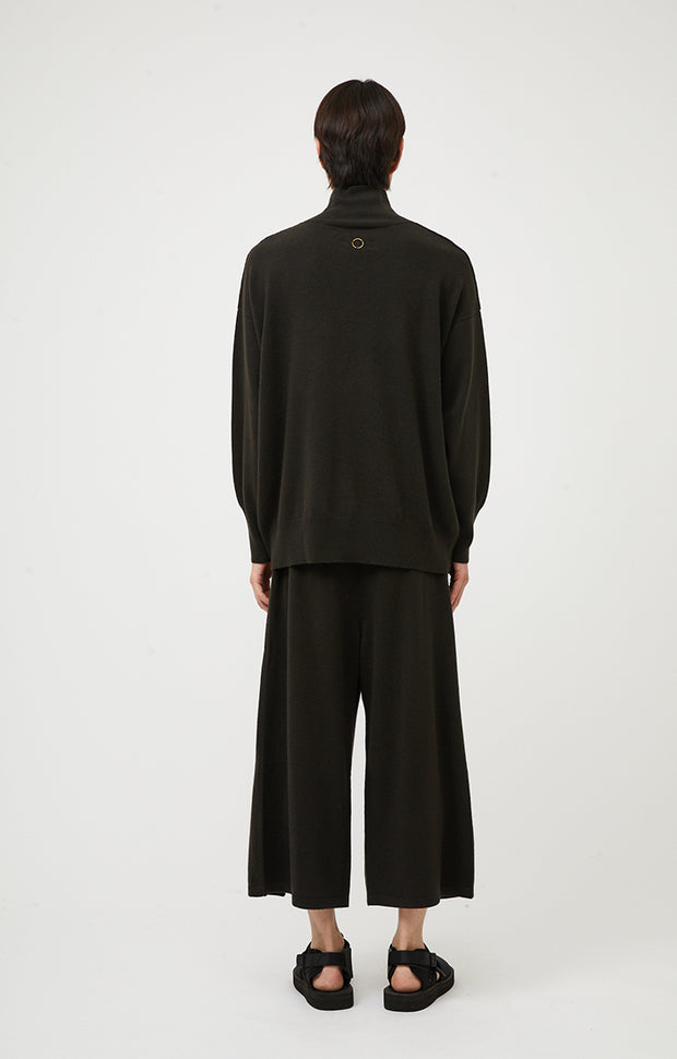 Mandara Cashmere Trousers in Forest