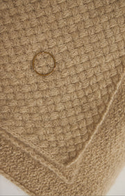 Maple Cashmere Bedspread in Beige