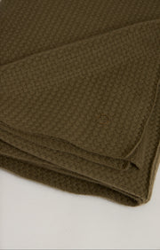 Maple Cashmere Bedspread in Moss