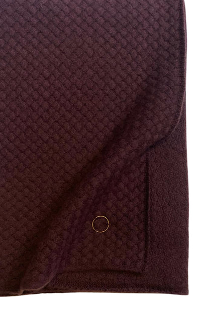 Maple Throw in Carob