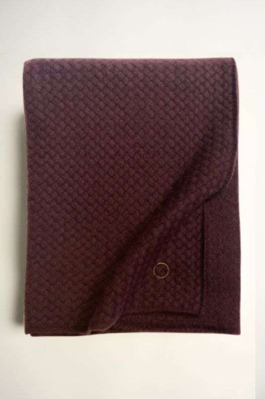 Maple Throw in Carob