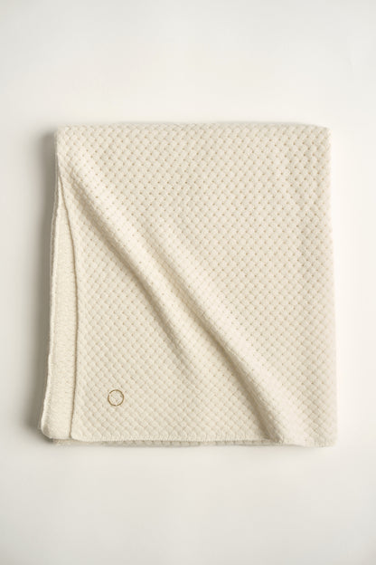 Maple Throw in Ivory