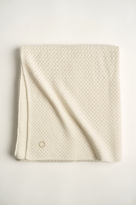 Maple Throw in Ivory