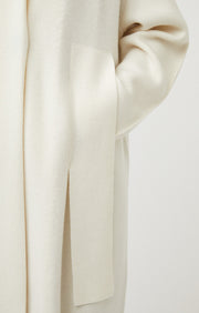 Modaha Cashmere Coat in Ivory