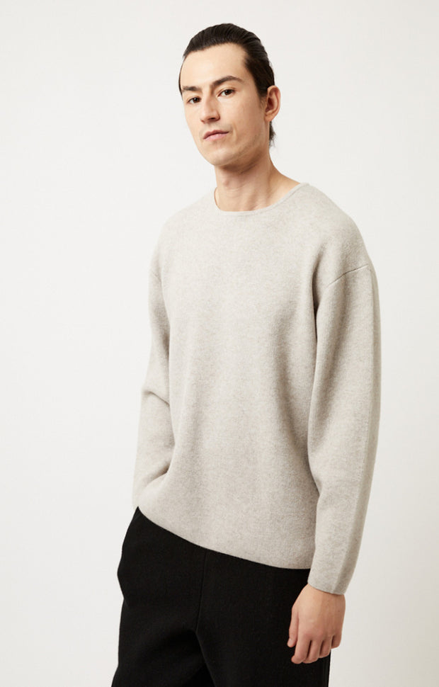Axa Cashmere Sweater in Feather