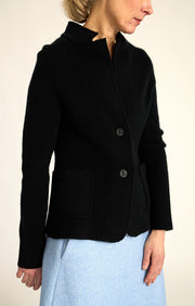 Nakuru Cashmere Jacket in Black