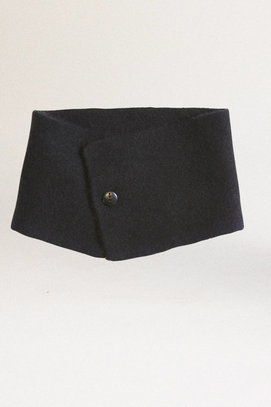 Neku Neck Snood in Black & Ocean