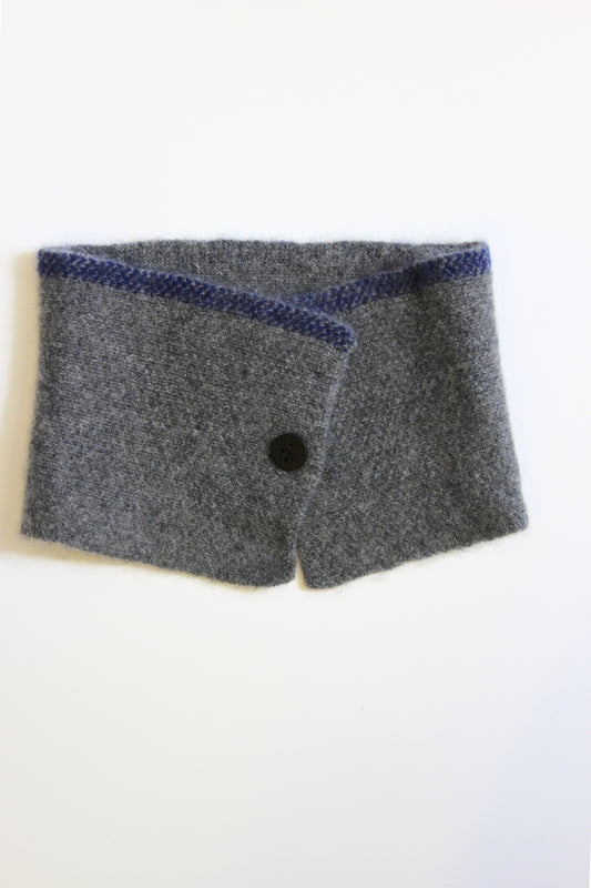 Neku Neck Snood in Slate & Ink