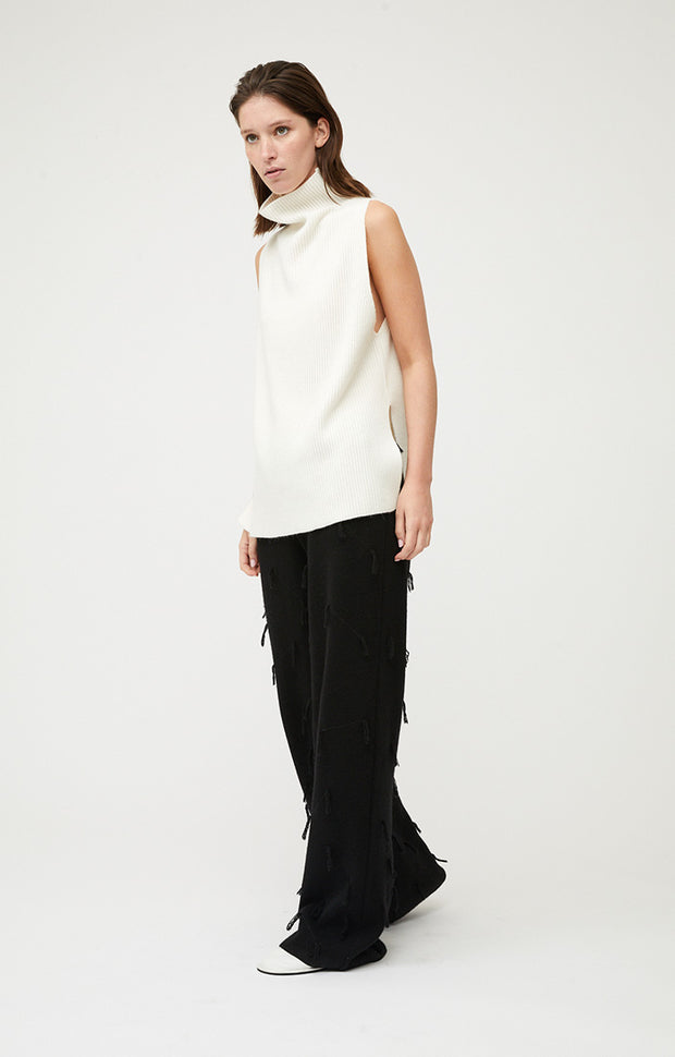 Nina Cashmere Top in Ivory