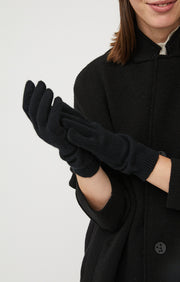 Palm Gloves in Black