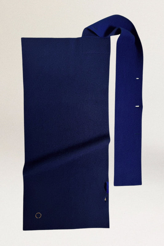 Pomo Scarf in Ink & Ocean