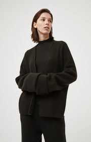 Kasai Cashmere Cardigan in Forest