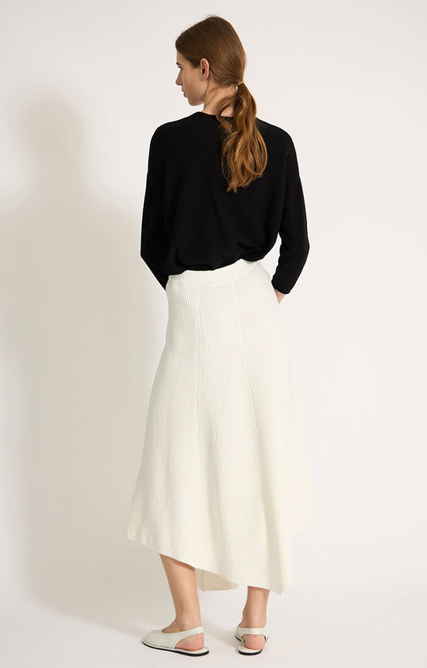 Kesi Cotton Skirt in Ivory