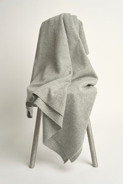 Sabra Throw in Soft Grey