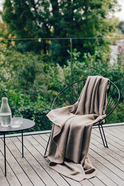 Sabra Throw in Taupe
