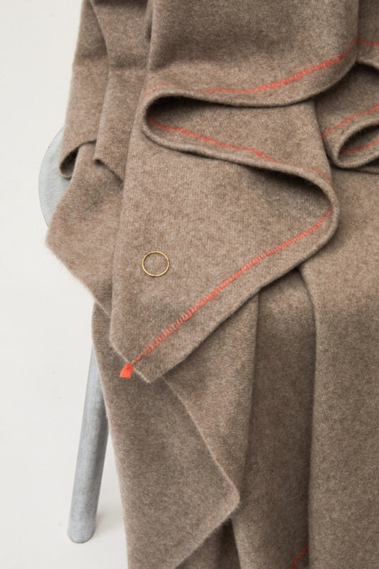 Sabra Throw in Taupe
