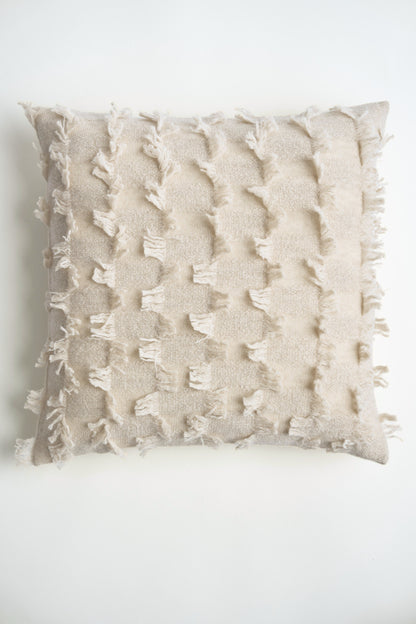Seren Cushion Cover in Beige