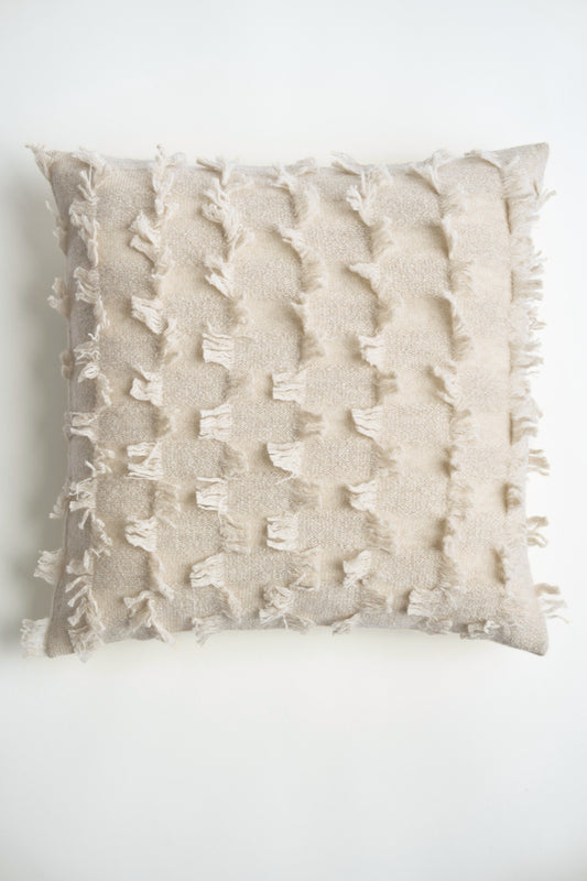 Seren Cushion Cover in Beige