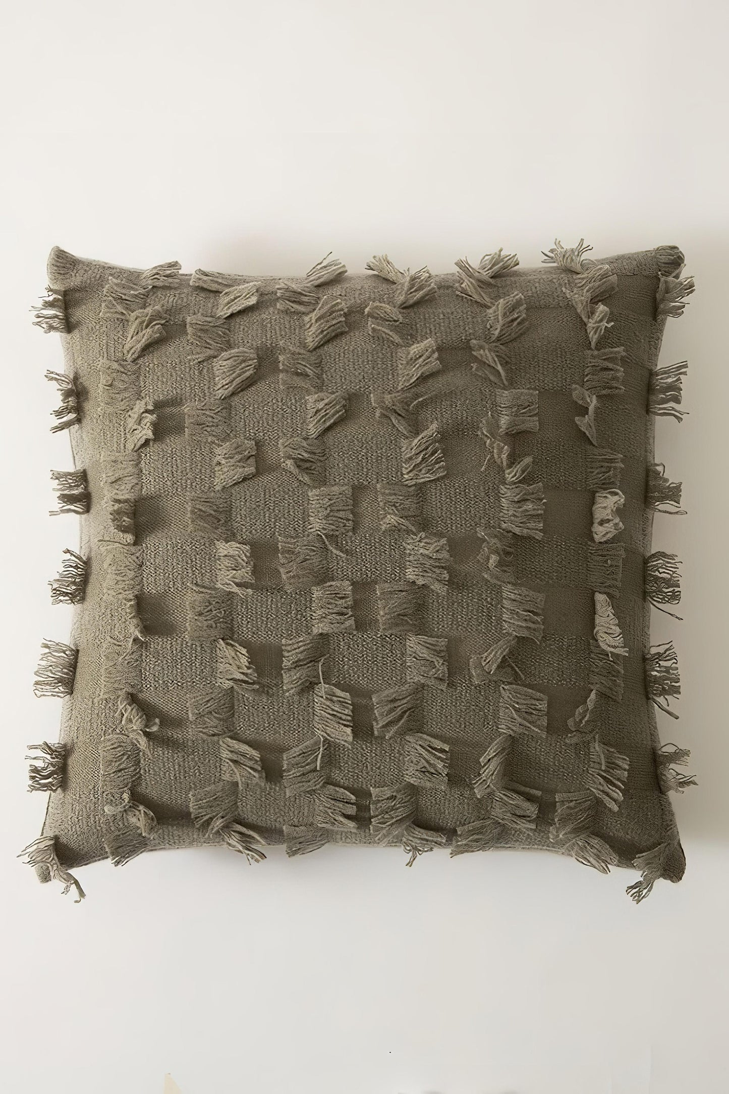 Seren Cushion Cover in Moss