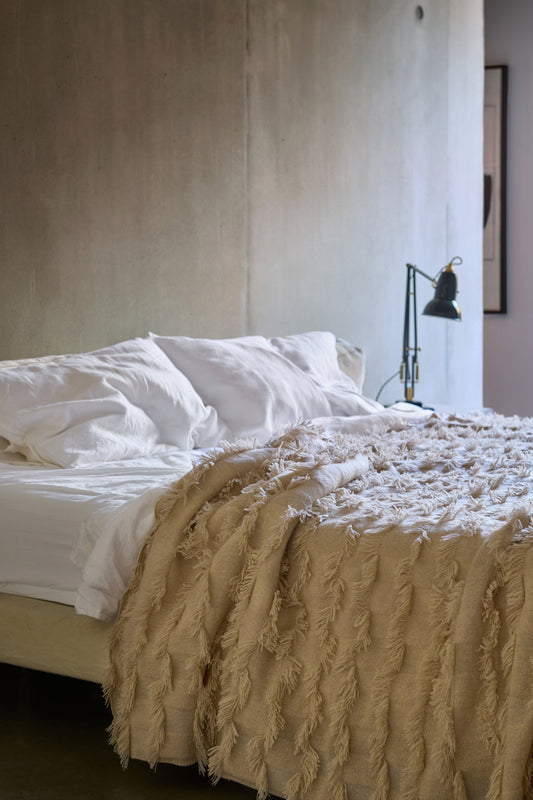 Seren Bedspread in Beige