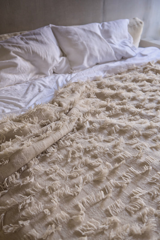 Seren Bedspread in Beige