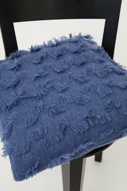 Seren Cushion Cover in Bleu