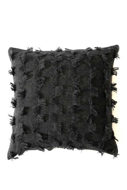 Seren Cushion Cover in Charcoal