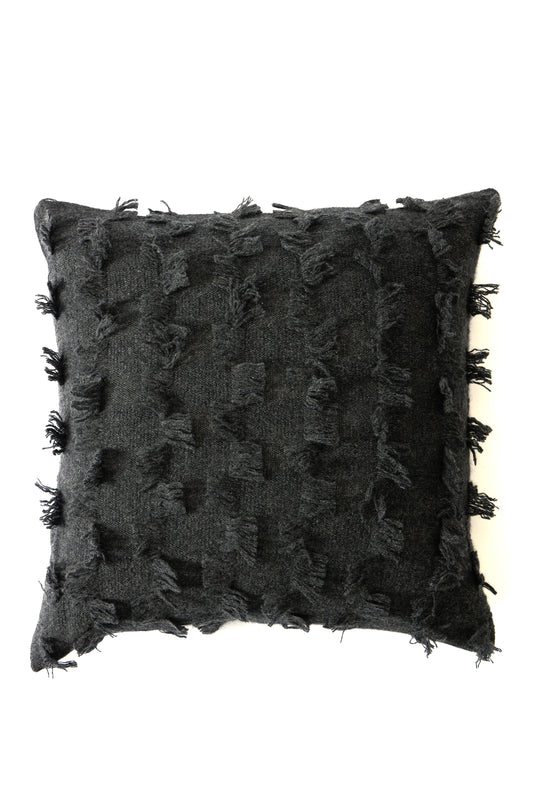 Seren Cushion Cover in Charcoal