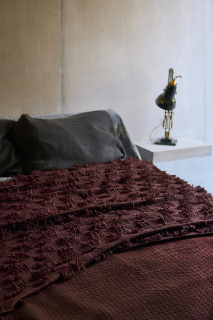 Seren Throw in Carob