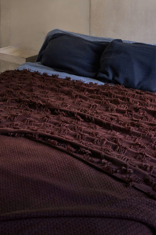 Seren Throw in Carob