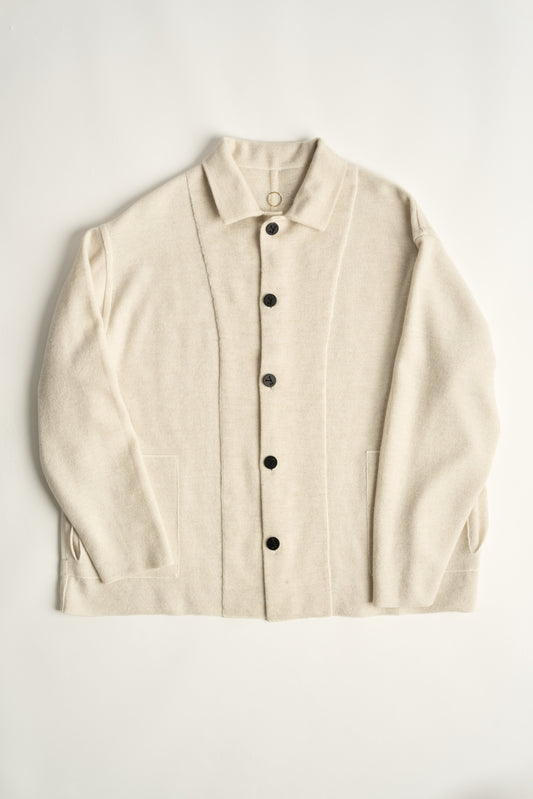 Sinai Jacket in Ivory & Feather