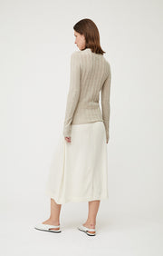 Soro Cashmere Sweater in Feather