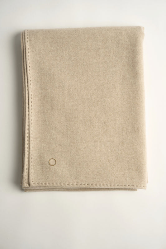 Suono Throw in Beige & Taupe