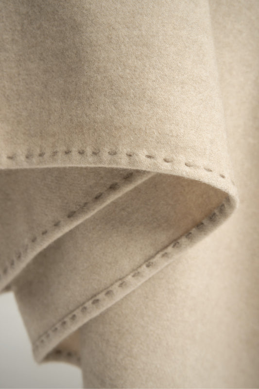Suono Throw in Beige & Taupe