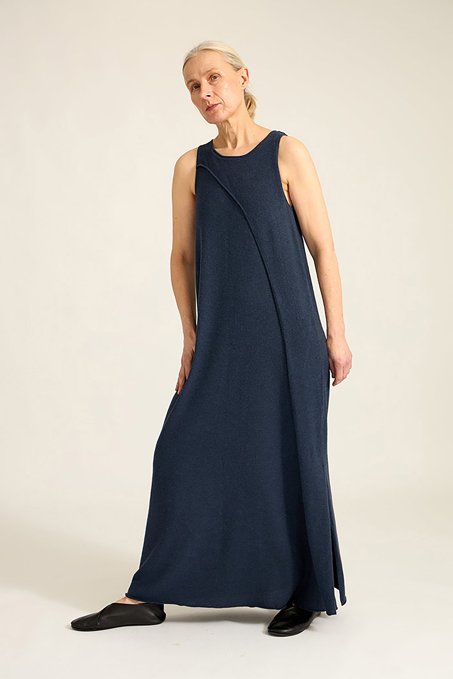 Vanda Dress in Indigo