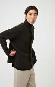 Wind Cashmere Jacket in Forest