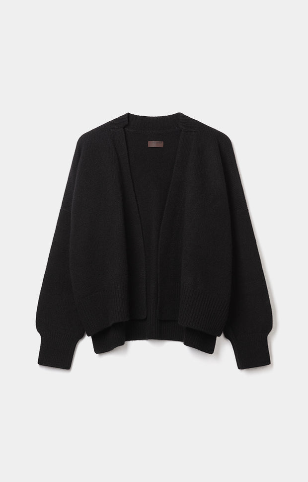 Aire Cashmere Cardigan in Black