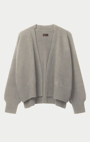 Aire Cashmere Cardigan in Feather