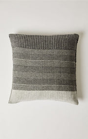 Hesta Cashmere Cushion cover in Ivory & Black