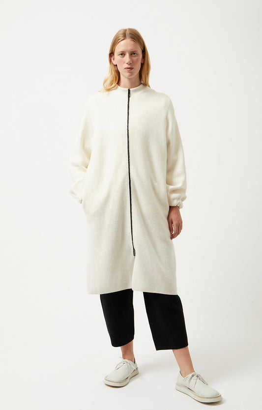 Hiera Cashmere Coat in Ivory