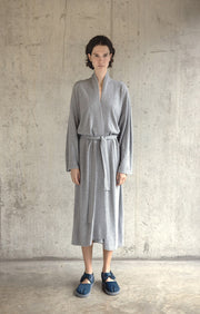 Legere Dressing Gown in Soft Grey