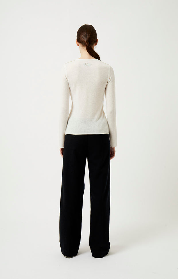 Lewa Cashmere Sweater in Ivory