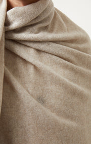 Daya Travel Throw in Feather