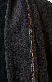 Komo Cashmere Travel Throw in Charcoal